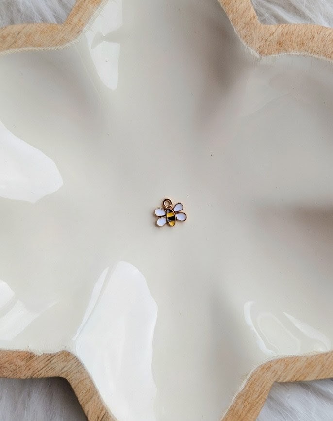 Charms abeille à ajouter aux médailles pour animaux par l'Atelier d'Amandine